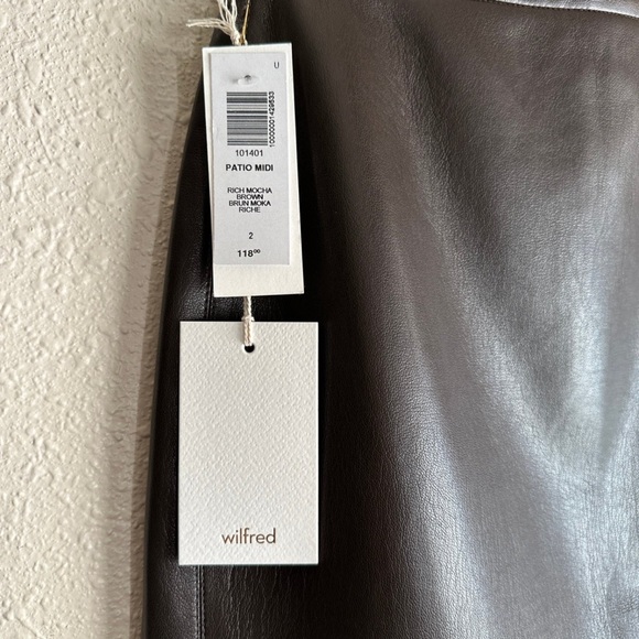 Aritzia Wilfred Patio Midi Skirt - Picture 3 of 4